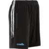 Kids' Nevada 2 Stripe Training Shorts Black / White / Sky