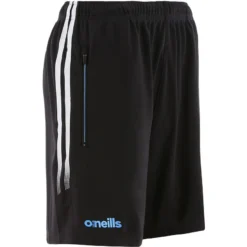 Kids' Nevada 2 Stripe Training Shorts Black / White / Sky