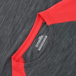 Women's Oslo T-Shirt Black / Red / White -Sportswear Shop oslo 060 2 gen bkrdwh adlt p5 1