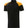 Kids' Oslo Polo Shirt Black / Amber / White