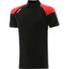 Women's Oslo Polo Shirt Black / Red / White