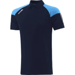 Kids' Oslo Polo Shirt Marine / Sky / White