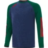 Men's Osprey Brushed Crew Neck Sweatshirt Marine / Bottle / Red