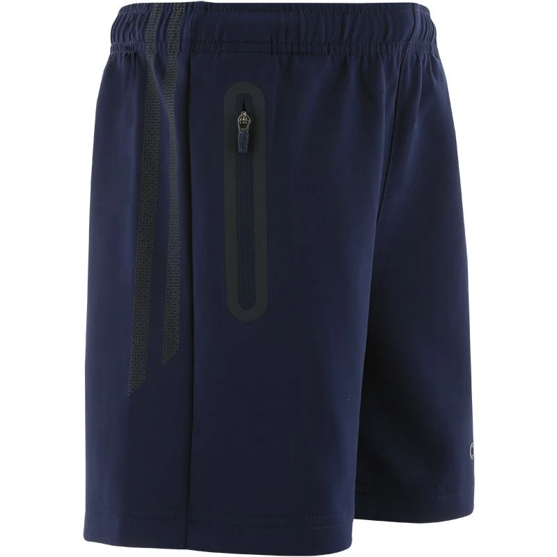 Kids' Pioneer 2 Stripe Hybrid Leisure Shorts Marine / Green 2 Kids' Pioneer 2 Stripe Hybrid Leisure Shorts Marine / Green - Image 2