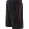 Kids' Pioneer 2 Stripe Hybrid Leisure Shorts Black / Red