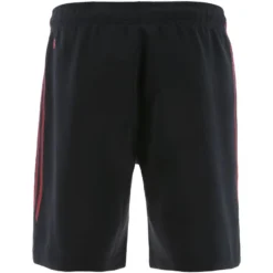Kids' Pioneer 2 Stripe Hybrid Leisure Shorts Black / Red -Sportswear Shop pioneer 228 hybrid shorts blk red 2s 3 1 1