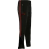 Men's Pioneer 2 Stripe Hybrid Skinny Bottoms Black / Red