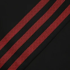 Men's Pioneer Hybrid Skinny Bottoms Black / Red -Sportswear Shop pioneer227 hybrid skinny pant blk red 3s 6 1