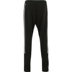 Kids' Pioneer 2 Stripe Hybrid Skinny Bottoms Black / White -Sportswear Shop pioneer227 hybrid skinny pant blk wht 3s 3 2