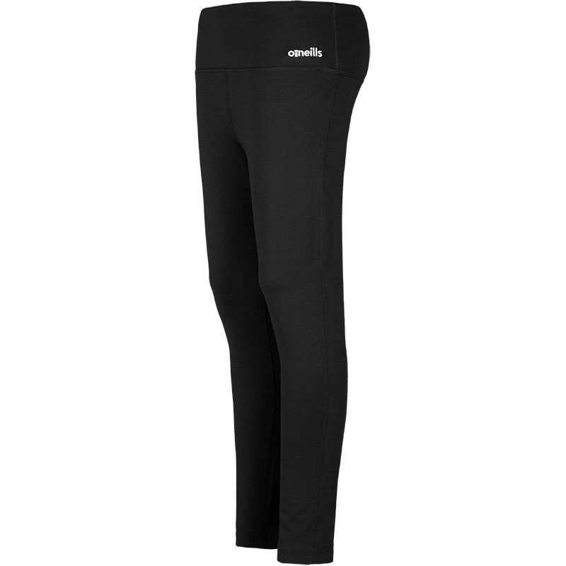 Women's Piper 7/8 Length Tights Black Silver 1 Women's Piper 7/8 Length Tights Black Silver
