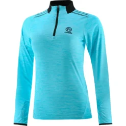 Kids' Pluto Half Zip Midlayer Top Blue / Dark Grey