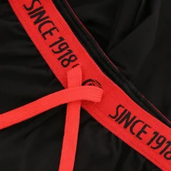 Men's Pluto Brushed Skinny Tracksuit Bottoms Black / Red -Sportswear Shop plut 153 3 gen bkrdxx adlt p7