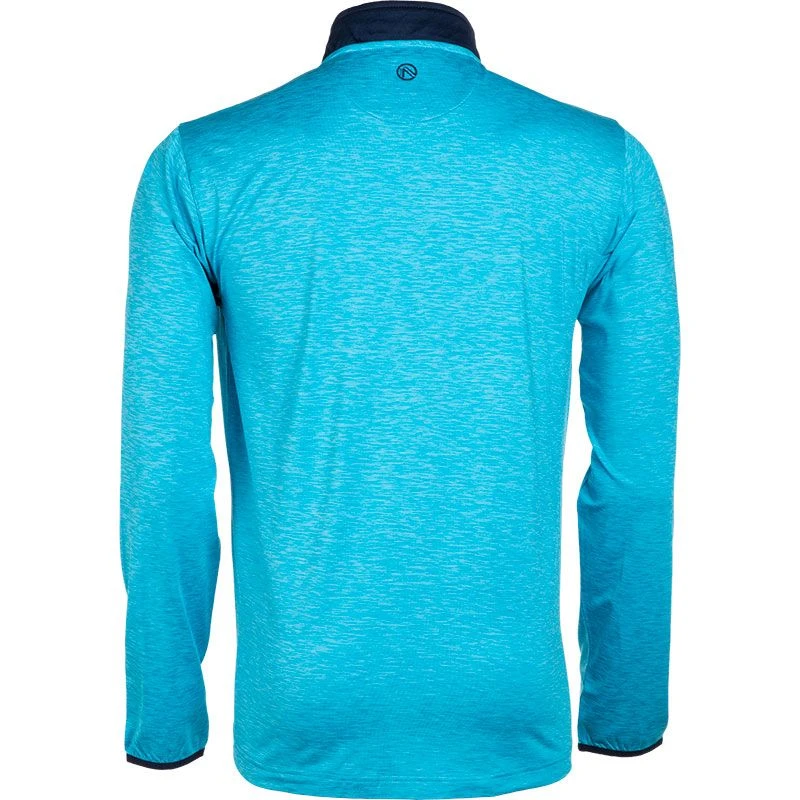 Men's Pluto Brushed Half Zip Blue / Marine 2 Men's Pluto Brushed Half Zip Blue / Marine - Image 2