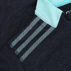 Kids' Pluto Brushed Half Zip Top Marine / Green -Sportswear Shop plut 184 3 gen megnxx wmns p5 1 2