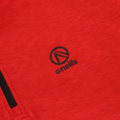 Kids' Pluto Brushed Half Zip Top Red / Black -Sportswear Shop plut 184 3 gen rdbkxx adlt p3 2 1