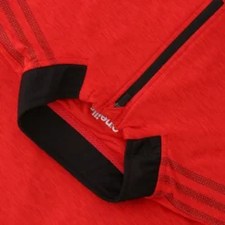 Kids' Pluto Brushed Half Zip Top Red / Black -Sportswear Shop plut 184 3 gen rdbkxx adlt p4 1 1