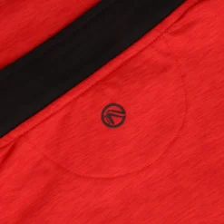 Kids' Pluto Brushed Half Zip Top Red / Black -Sportswear Shop plut 184 3 gen rdbkxx adlt p5 3