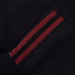 Kids' Pluto 2 Stripe Hybrid Half Zip Top Black / Red 10 Kids' Pluto 2 Stripe Hybrid Half Zip Top Black / Red -Sportswear Shop plut 244 2 gen bkrd adlt p5 2