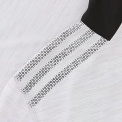 Men's Pluto Half Zip Midlayer Top Silver / Black -Sportswear Shop pluto 062 hz ml slv blk 3