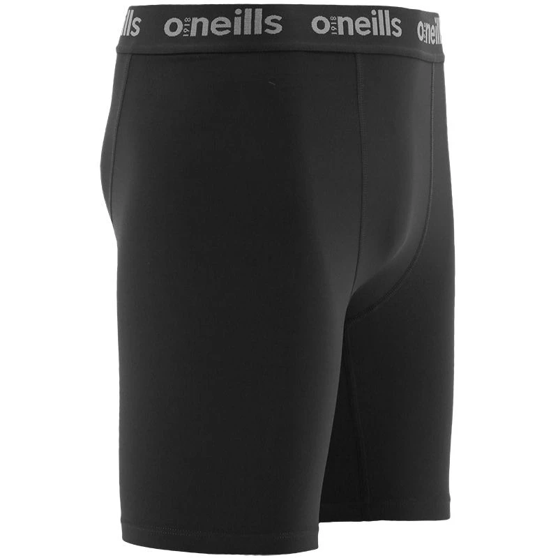 Kids' Pro Body III Poly Elastane Shorts Black / Silver 2 Kids' Pro Body III Poly Elastane Shorts Black / Silver - Image 2