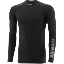 Men's Pro Body III Poly Elastane Baselayer Top Black / Silver