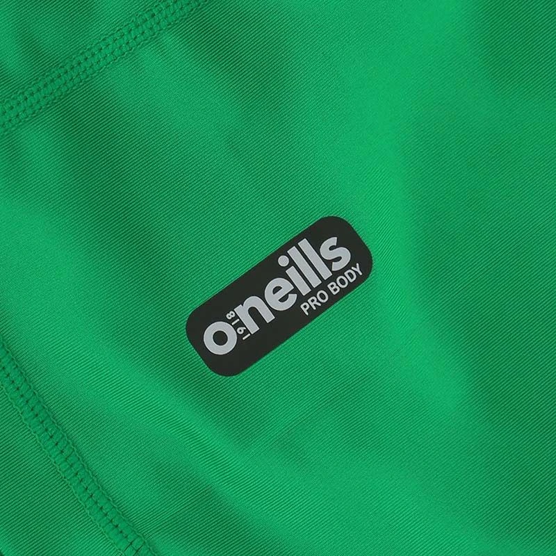 Kids' Pro Body III Poly Elastane Baselayer Top Green / Silver 6 Kids' Pro Body III Poly Elastane Baselayer Top Green / Silver - Image 6