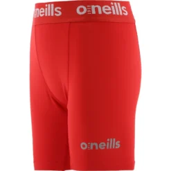 Kids' Pro Body III Poly Elastane Shorts Red / Silver