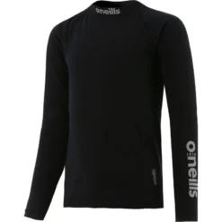 Kids' Pro Body III Poly Elastane Baselayer Top Black / Silver