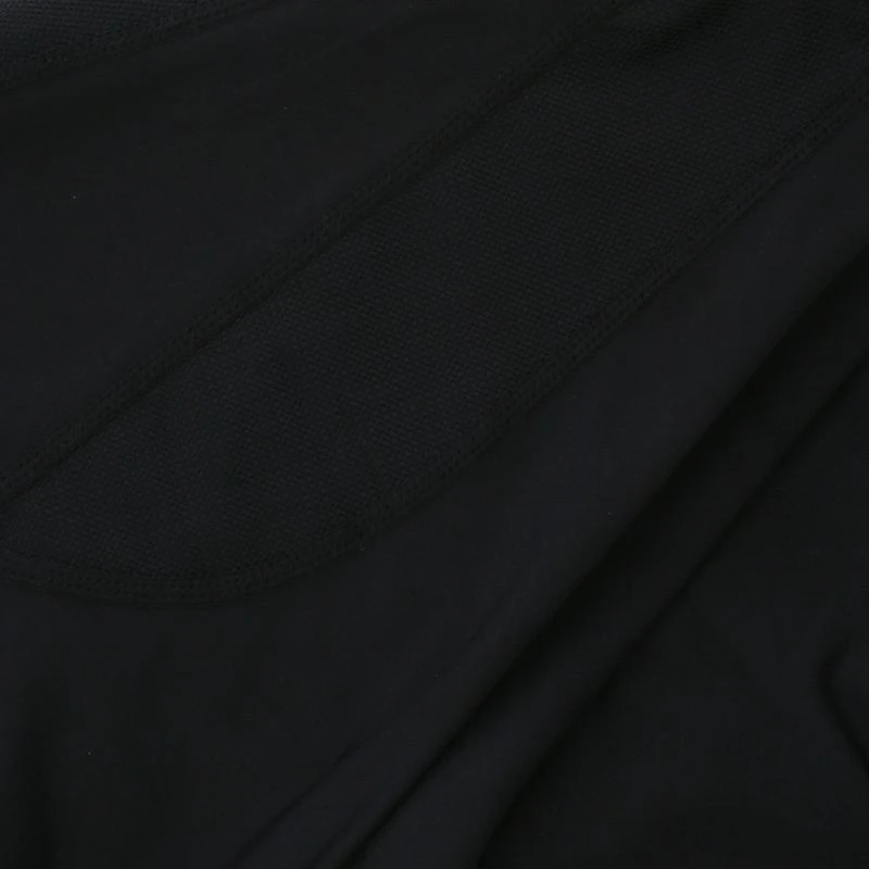 Men's Pro Body III Fleece Lined Poly Elastane Baselayer Top Black / Silver 5 Men's Pro Body III Fleece Lined Poly Elastane Baselayer Top Black / Silver - Image 5