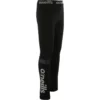 Kids' Pro Body III Fleece Lined Poly Elastane Legging Pants Black / Silver