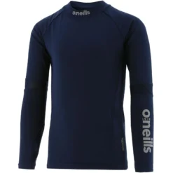 Kids' Pro Body III Poly Elastane Baselayer Top Marine / Silver