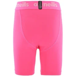 Kids' Pro Body III Poly Elastane Shorts Pink / Silver -Sportswear Shop probody 111 053 poly elastane shorts pnk slv kids 3 1