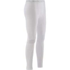 Men's Pro Body Base Layer Compression Leggings White / Silver -Sportswear Shop proc 040 0 gen whsvxx adlt p1