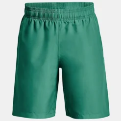 Under Armour Kids' Woven Graphic Shorts Birdie Green / Black