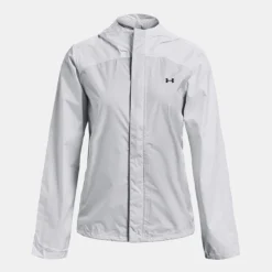 Under Armour Women's UA Stormproof Cloudstrike 2.0 Jacket White / Halo Grey -Sportswear Shop ps1374645 100 hf