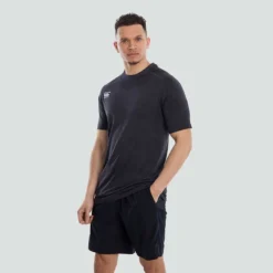 Canterbury Men's Seamless T-Shirt Blackend Marl -Sportswear Shop q a004790y62 d