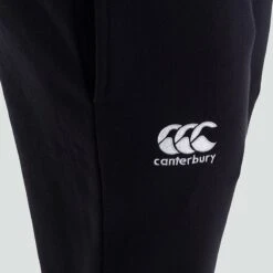 Canterbury Women's Tapered Cuffed Fleece Bottoms Black -Sportswear Shop q a005159989 f
