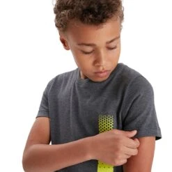 Canterbury Kids' CCC Graphic T-Shirt Dark Marl Grey -Sportswear Shop q a00650396b w1