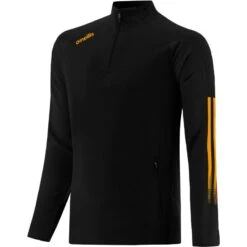 Men's Reno Squad Half Zip Top Black / Amber
