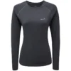 Women's Ronhill Core Long Sleeve T-Shirt Charcoal Marl