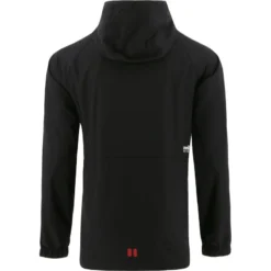 Men's Rio Hooded Rain Jacket Black / Grey / Red -Sportswear Shop riox 133 0 gen bkdgrd adlt p2