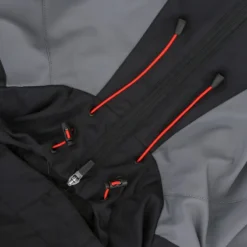 Men's Rio Hooded Rain Jacket Black / Grey / Red -Sportswear Shop riox 133 0 gen bkdgrd adlt p4