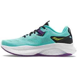 Saucony Women's Guide 15 Running Shoes Cool Mint / Acid