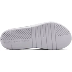 Under Armour Core PTH Sliders White / White / Black -Sportswear Shop s7.3021286 100 sole