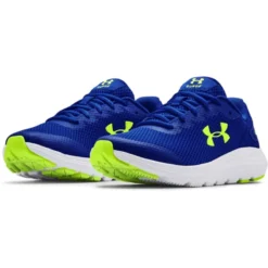 Under Armour Surge 2 Youth Running Shoes Royal / White / High-Vis Yellow -Sportswear Shop s7.3022870 407 pair
