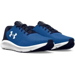 Under Armour Men's Charged Pursuit 3 Running Shoes Victory Blue / Midnight Navy / White 7 Under Armour Men's Charged Pursuit 3 Running Shoes Victory Blue / Midnight Navy / White -Sportswear Shop s7.3024878 402 pair 1