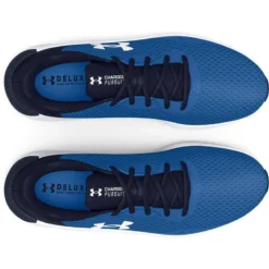 Under Armour Men's Charged Pursuit 3 Running Shoes Victory Blue / Midnight Navy / White 8 Under Armour Men's Charged Pursuit 3 Running Shoes Victory Blue / Midnight Navy / White -Sportswear Shop s7.3024878 402 toe 1