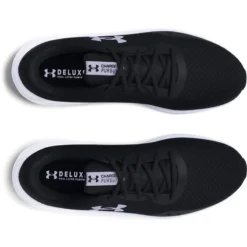 Under Armour Women's Charged Pursuit 3 Running Shoes Black / White -Sportswear Shop s7.3024889 001 toe