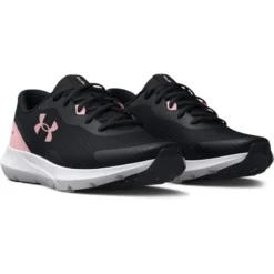 Under Armour Women's Surge 3 Running Shoes Black / Prime Pink -Sportswear Shop s7.3024894 007 pair