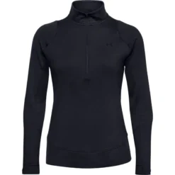 Under Armour Women's Storm Midlayer Half Zip Black / Black -Sportswear Shop s7.ps1356229 001 hf